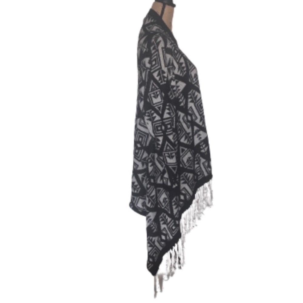 Questions? Open Front Aztec Cardigan - Picture 4 of 6